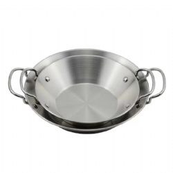 stainless steel paella