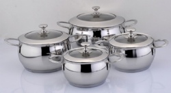 apple shape cookware set